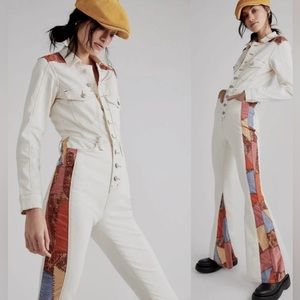 FREE PEOPLE Midas Jumpsuit *ShEvel Knievel* XS Wear if you Dare - sleeveless DIY